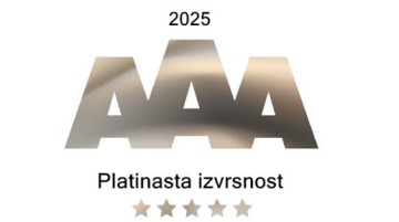 Platinasta bonitetna izvrsnost AAA za 2025. godinu
