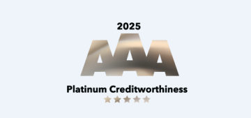 Platinum AAA Creditworthiness Excellence for 2025