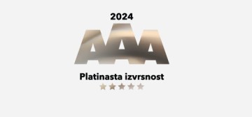 PLATINASTA BONITETNA IZVRSNOST AAA ZA 2024. GODINU
